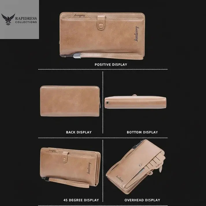 Rapidress (Business Class) - Premium Men's Leather Long Wallet - Free Delivery Pakistan Rapidress Collections