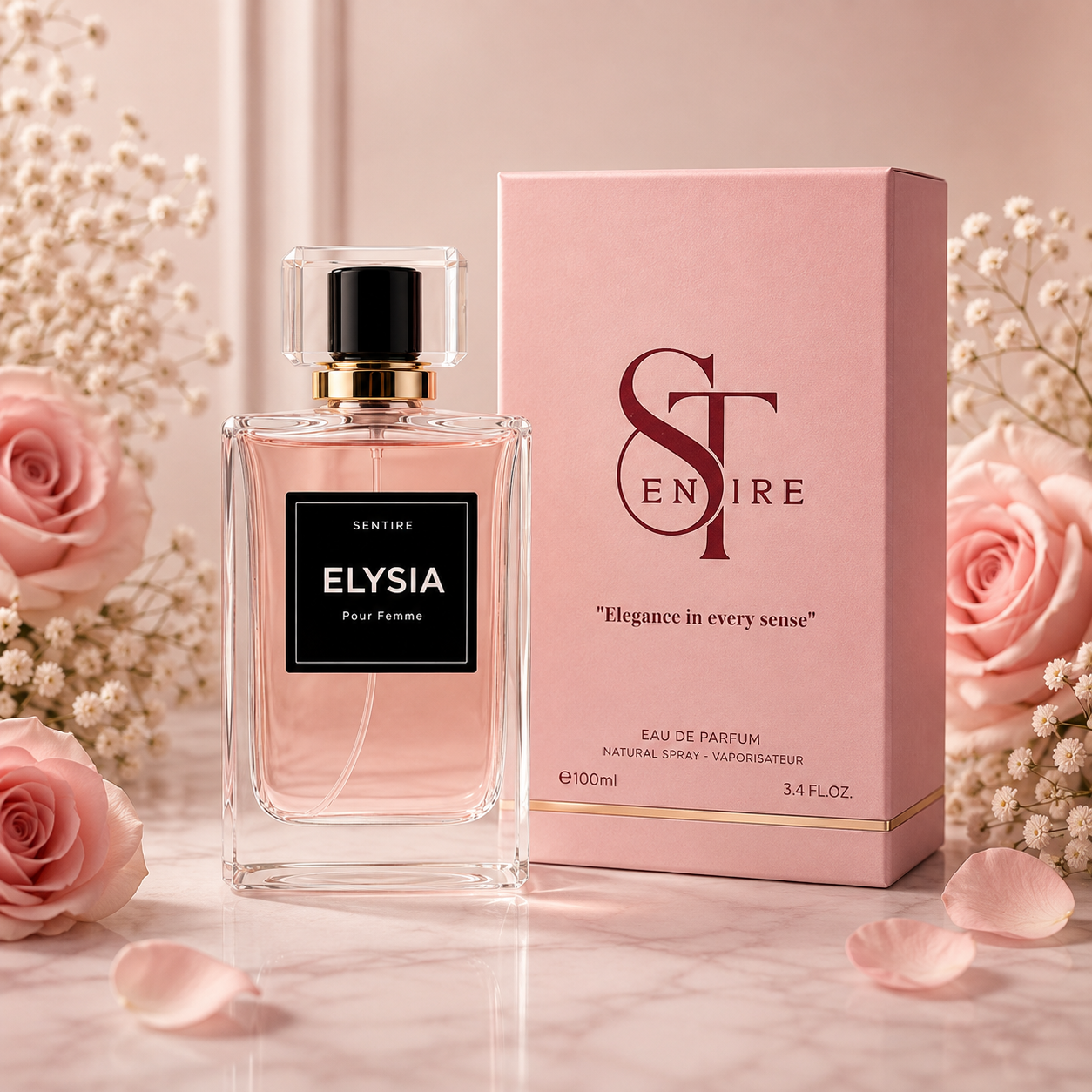 Sentire Elysia Pour Femme Eau De Parfum 100ml | Long Lasting Women's Perfume