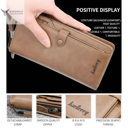 Rapidress (Business Class) - Premium Men's Leather Long Wallet - Free Delivery Pakistan Rapidress Collections
