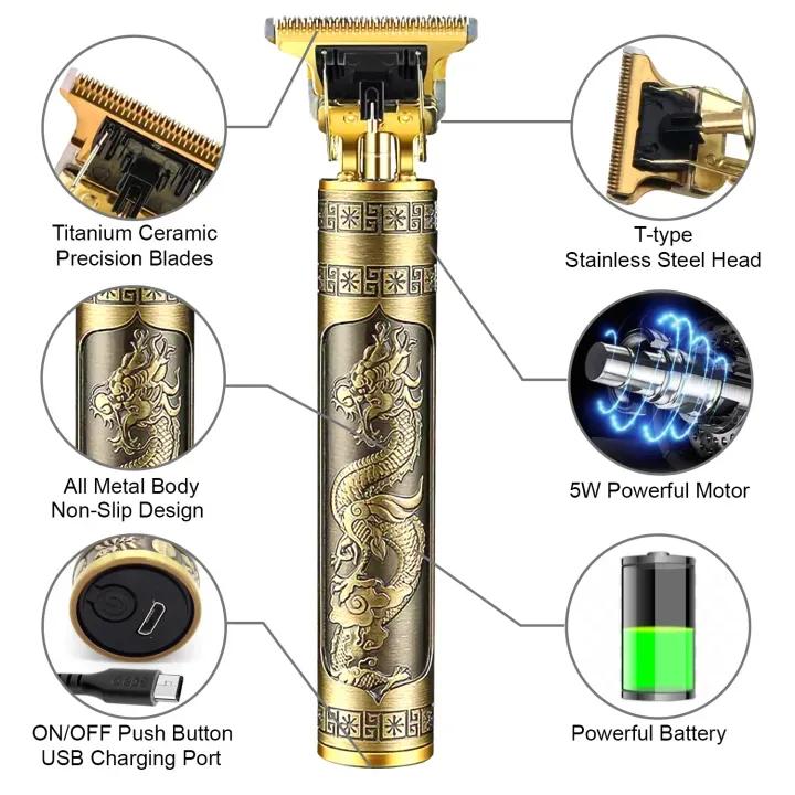 T9 Vintage Hair Trimmer For Men | Professional Hair Trimming Machine