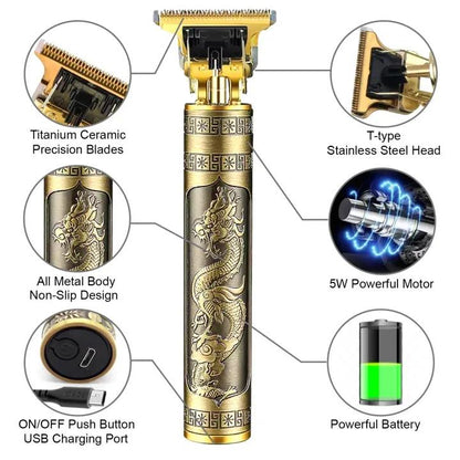 T9 Vintage Hair Trimmer For Men | Professional Hair Trimming Machine